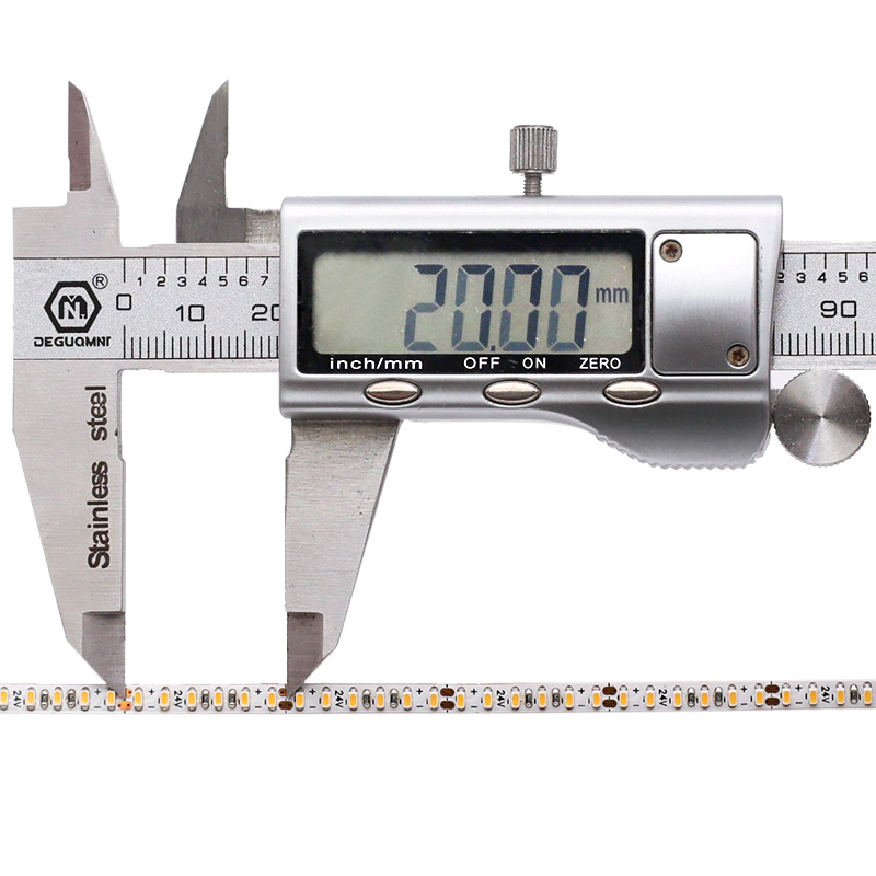 Ultra narrow 3.3mm/0.13\'\' 2110SMD White LED Strip - 300LEDs/m DC24V High CRI 95 Flexible LED Lights Ultra narrow 3.3mm/0.13\'\' 2110SMD White LED Strip - 300LEDs/m DC24V High CRI 95 Flexible LED Lights